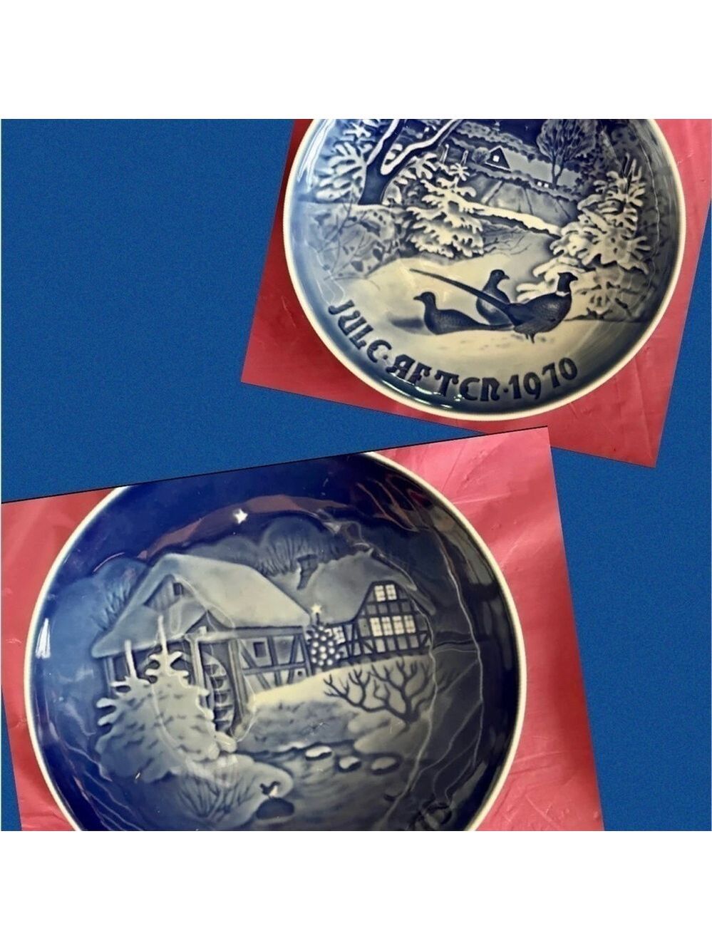 2 ROYAL COPENHAGEN PLATES